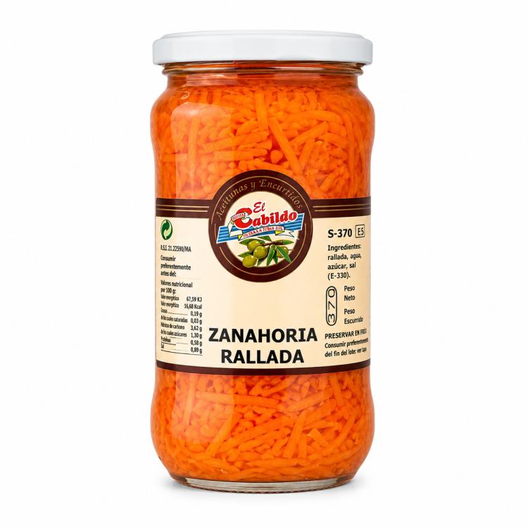 Zanahoria en tiras el cabildo 345 g
